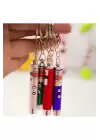 3 Fonksiyonlu Beyaz Led Fener + Kırmızı Lazer Işıklı Kedi Köpek Lazer Oyuncak | Anahtarlık - Mavi
