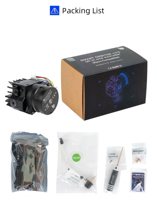 Mellow Smart Orbiter V3.5 LDO Motorlu Ekstrüder