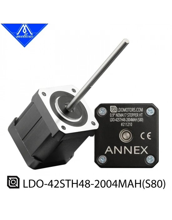 LDO 42STH48-2004MAH(S80) NEMA17 Step Motor – Annex K3