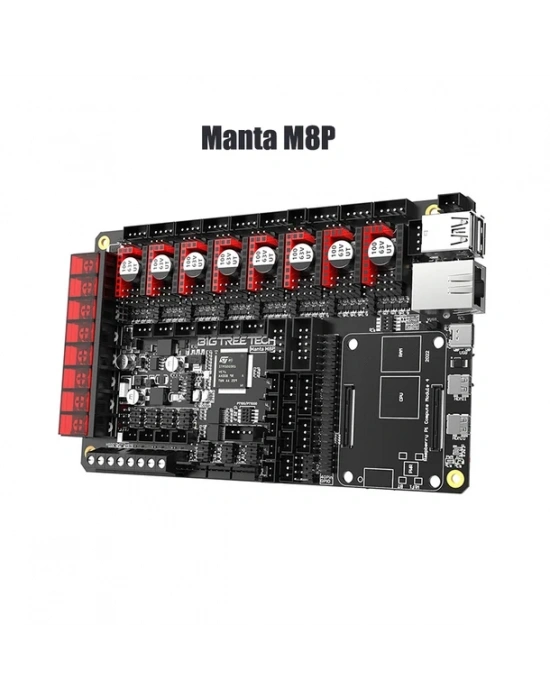 BIGTREETECH Manta M8P V2.0 + CB1 Klipper Kontrol Kartı