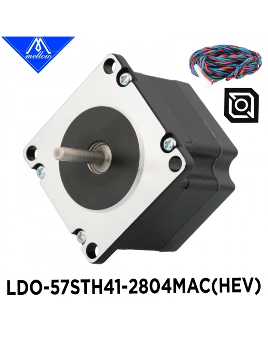 LDO 57STH41-2804MAC(HEV) NEMA23 0,9° Step Motor – HevORT