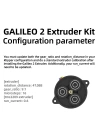 LDO Galileo 2 G2E/G2Z XL Ekstrüder ve Z Tahrik Seti