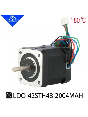LDO 42STH48-2004MAH NEMA17 0.9° Yüksek Sıcaklık Step Motor