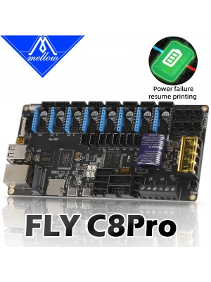 Mellow FLY C8 Pro V1.0 H618 / STM32H723 Klipper Kontrol Kartı