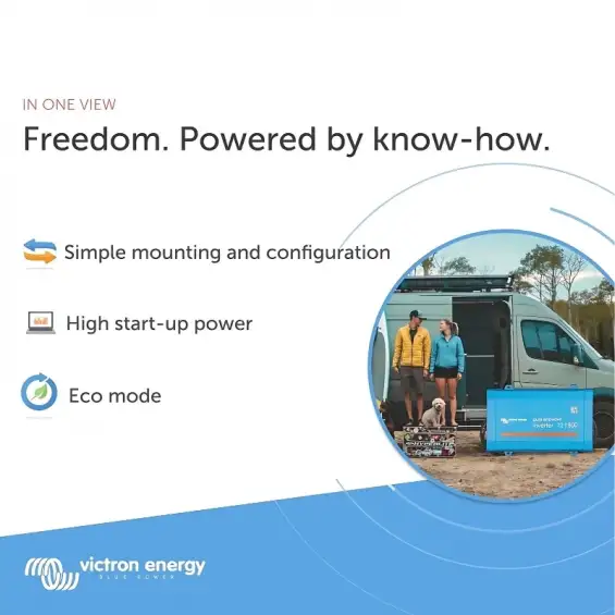 Victron 0.8KW 800 Watt 12 Volt Tam Sinüs İnverter