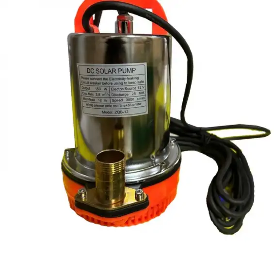 12 Metreye Kadar Suyu Basabilen 150 Watt 12 Volt Sintine Temiz Su Pompası
