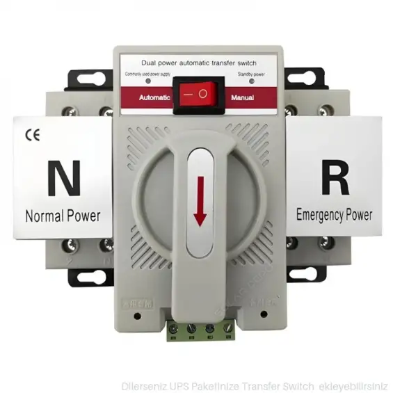 1.5KW Çıkış 1.2KWh - 2.4KWh Yedekleme Jel Akülü UPS - Kesintisiz Güç Kaynağı