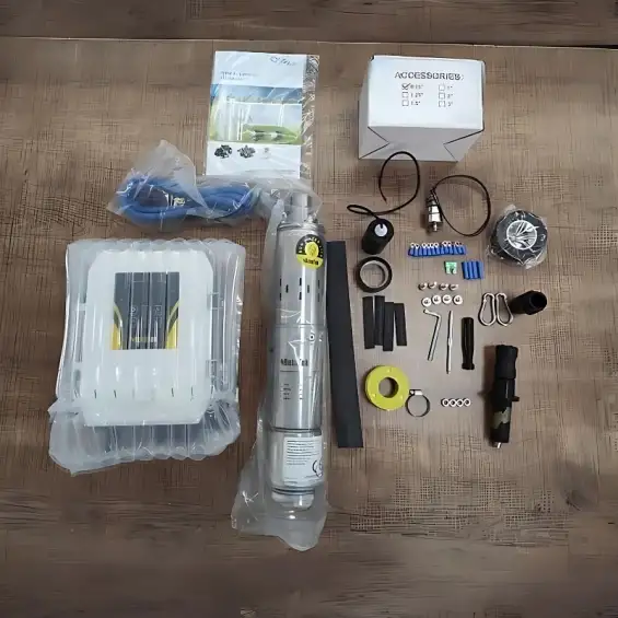 Hegel 24 Volt DC Solar Dalgıç Pompa - Max.70 Metre - Max.1.8 Ton Su