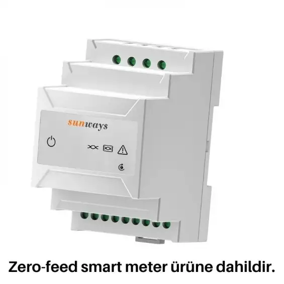 3KW 2xMPPT Monofaze On-Grid İnverter + Smart Meter