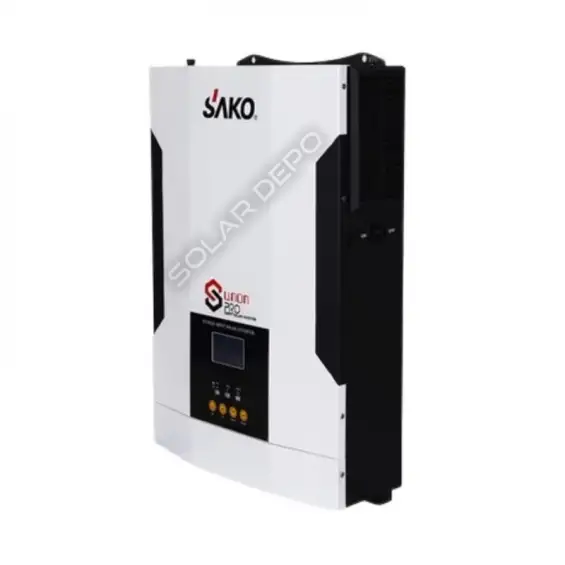 5.5KW 5500 Watt Tam Sinüs Akıllı İnverter 48V 100A MPPT Şarjlı İnverter