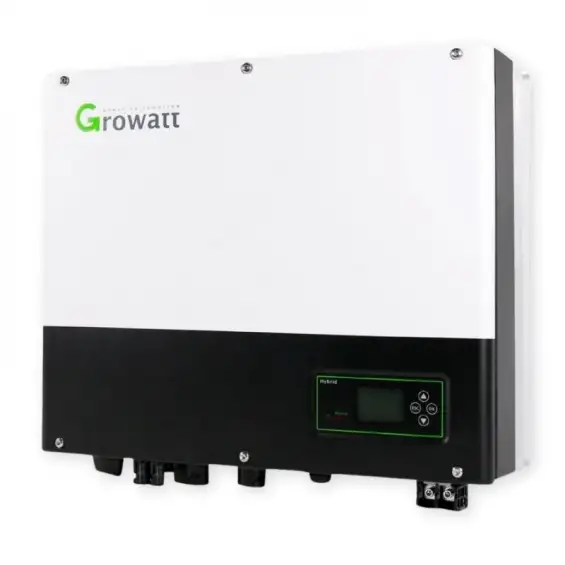 Growatt 5KW 2xMPPT Trifaze Lityum Akü Bağlantılı Paralellenebilir Hibrit İnverter