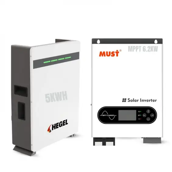 6.2KW Lityum Akülü - 5KWh Yedekleme Kesintisiz Güç Kaynağı