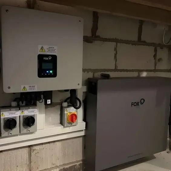 Fox Ess 10.36 kWh HV Lityum LiFePO4 Akü - Hibrit İnverter Bataryası