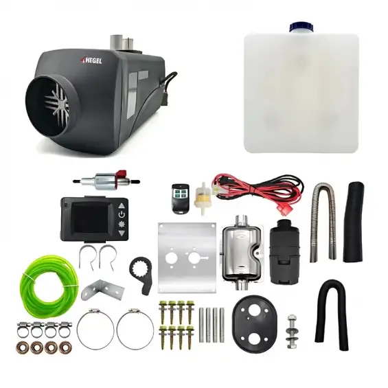 Hegel 12V 5KW Split Webasto Uzaktan Kumandalı Dizel Araç Isıtıcısı - LCD Ekran