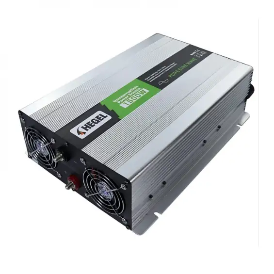 Hegel 1.5KW 1500 Watt 12 Volt Tam Sinüs Karavan İnverteri - Şebekeden Şarjlı