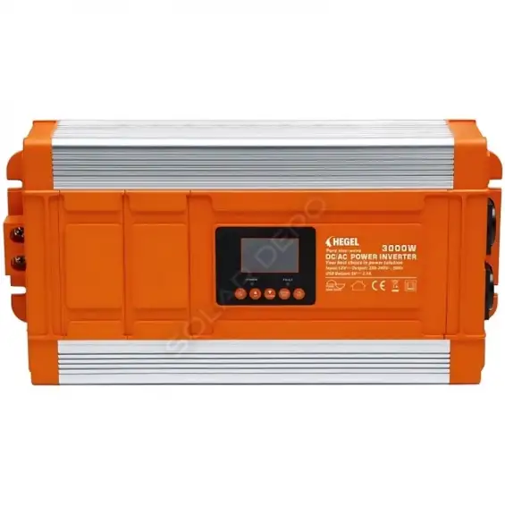 Hegel 3KW 3000 Watt 12 Volt Tam Sinüs İnverter Karavan ve Teknecilere Özel