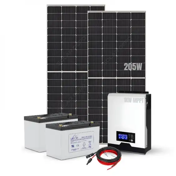 Karavan Güneş Enerjisi Paketi - 2.5 KW - 3.6 KW Günlük Üretim - Solar Paket MAX1