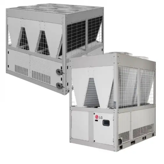 LG 410 KW Isı Pompası Kaskad Paket Büyük Kapasiteli Isıtma ve Soğutma