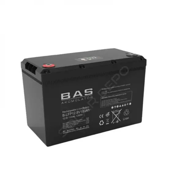 Lityum Akü 12.8V 100Ah 1.28Kwh LiFePo4 Lityum Batarya