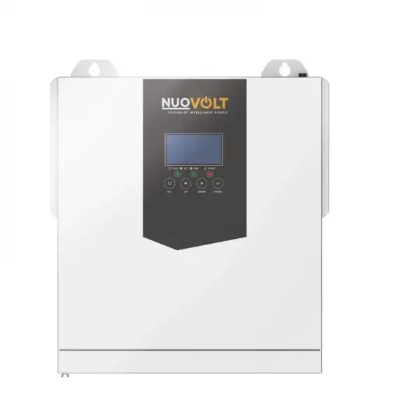 NuoVolt 3.5KW 3500 Watt Tam Sinüs Akıllı İnverter 24V 100A MPPT Şarjlı İnverter