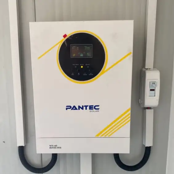 Pantec 3KW Yüksek Voltaj Tam Sinüs Akıllı İnverter 24V 100A MPPT Şarjlı İnverter - Wifi