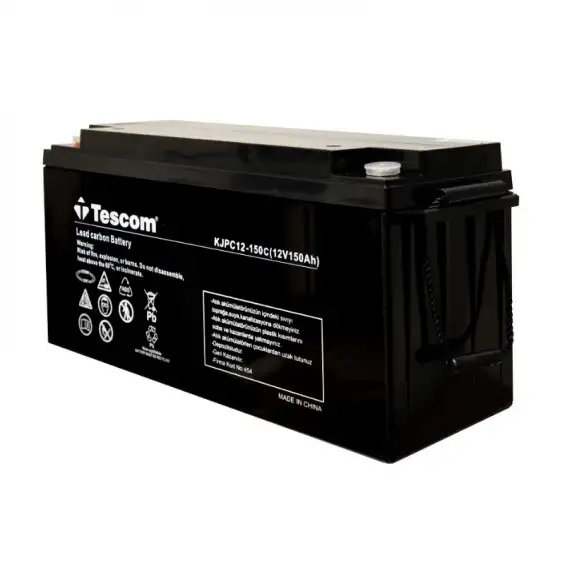 Tescom 150Ah 12V İthal Kurşun Karbon Akü