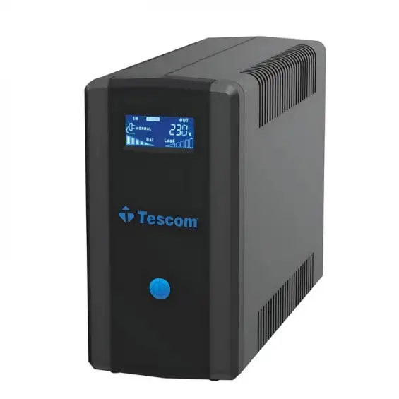 Tescom Leo + 1200VA 720W (2x 12V 7Ah) UPS - Kesintisiz Güç Kaynağı