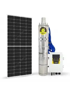 1 adet Güneş Paneli ile Çalışan 24 Volt Sulama Paketi - Max.70 Metre - Max.1.8 Ton Su