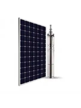 1 Adet Güneş Paneli ile Çalışan GMG 24 Volt Dc Pompalı Sulama Paketi - Max.60 Metre - Max.2 Ton Su