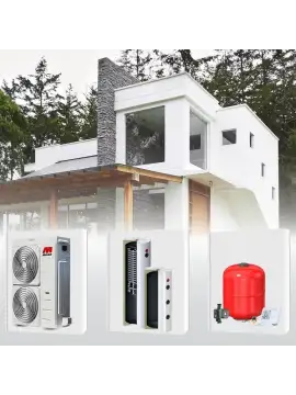 Solimpeks Maxa 16 kW Trifaze Isı Pompası Paketi