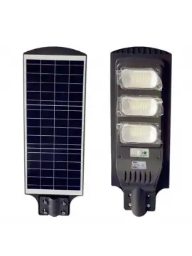 24 Saat Çalışan Hareket Sensörlü 100 Watt Betatek Park-Bahçe Solar Armatürü