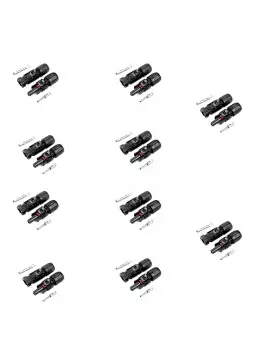 4-6mm Solar Kablo Uyumlu 1000V MC4 Güneş Paneli Bağlantı Konnektör Seti - 10 Adet