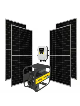 4 adet Güneş Paneli ile Çalışan 110 Volt Salyangoz Yüzey Pompalı Tarımsal Sulama Paketi