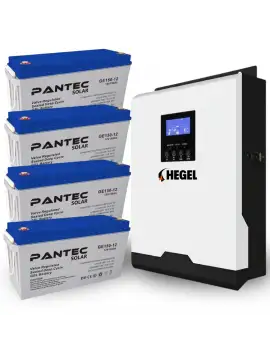 5KW Çıkış 7.2KWh - 14.4KWh Yedekleme Jel Akülü UPS - Kesintisiz Güç Kaynağı