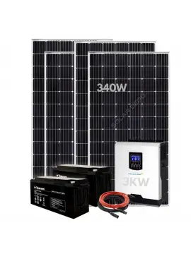 8 KW Günlük Üretim - Karbon Akülü Ekonomik Bağ Evi Güneş Enerjisi Paketi