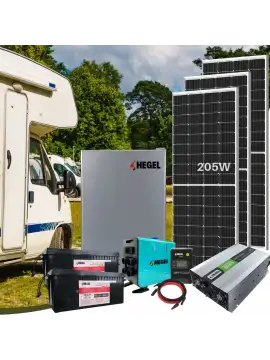 En Kapsamlı Karavan Güneş Enerjisi Paketi - Buzdolabı ve Dizel Isıtıcılı Tam Çözüm