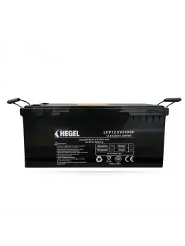 Hegel 200Ah 25.6V LiFePO4 Lityum Akü + Bluetooth