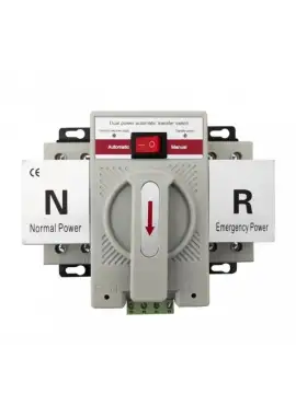 Hegel 63A 220V Monofaze Otomatik-Manuel Transfer Switch