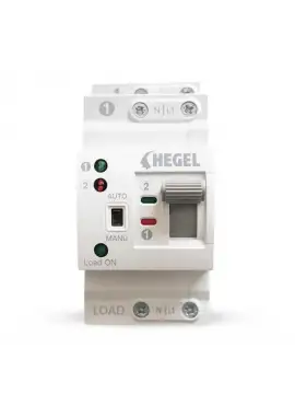 Hegel 63A 230V Monofaze Otomatik-Manuel Transfer Switch