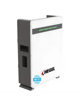 Hegel LiFePO4 Akü 51.2V 100Ah 5.12KWH Duvar Tipi Lityum Akü + Wifi