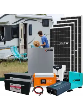 Karavan Mega Güç Paketi - Buzdolabı ve Webasto Dahil Solar Enerji Paketi