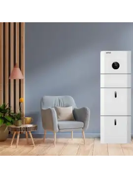 Kstar 10kW Trifaze Hibrit İnverter + 40.8kWh Lityum Akü Grubu - Enerji Depolama