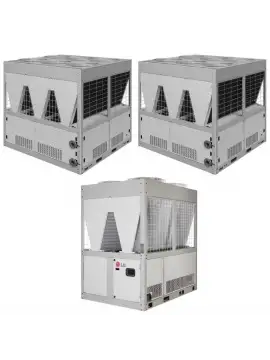 LG 656 KW Isı Pompası Kaskad Paket Büyük Kapasiteli Isıtma ve Soğutma