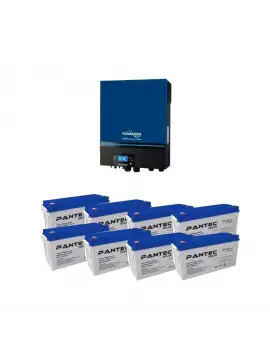 Solar Paket 7.2KWÇıkış + 8 adet Pantec 150Ah Jel akü