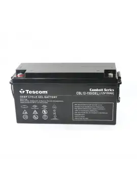Tescom Combatt 150Ah 12V İthal Derin Döngü Jel Akü