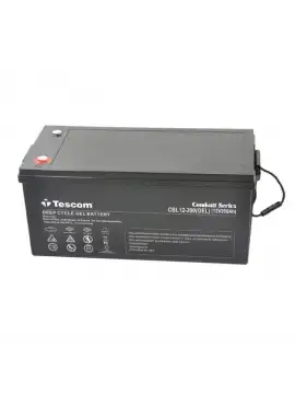 Tescom Combatt 200Ah 12V İthal Derin Döngü Jel Akü