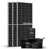 3 Panelli Karavan DC Solar Paket - Güneş Enerjili Lityum Akülü Sistem