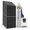 4 Adet Güneş Paneli ile Çalışan Hegel 96 Volt Dc Pompalı Sulama Paketi - Max.90 Metre - Max.7.5 Ton Su