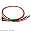 Akü Bağlantı Kablosu 16mm - 1.5 metre Kırmızı + 1.5 metre Siyah