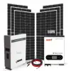 Lityum Akülü Solar Paket - Buzdolabı + TV + Çamaşır Makinesi Çalıştıran Güneş Enerjisi Paketi